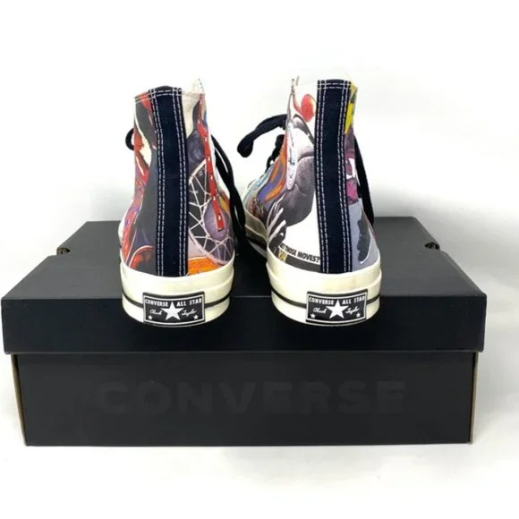Converse Chuck 70 Shoes High Top Canvas Multicolor Women's Size Sneakers 170680C - Picture 11 of 11